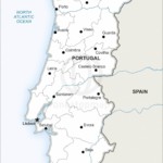 Map of Portugal political