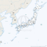 Map of Japan political