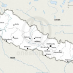 Map of Nepal political