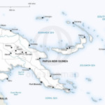 Map of Papua New Guinea political