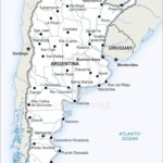 Map of Argentina political