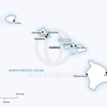 Vector map of Hawaii political